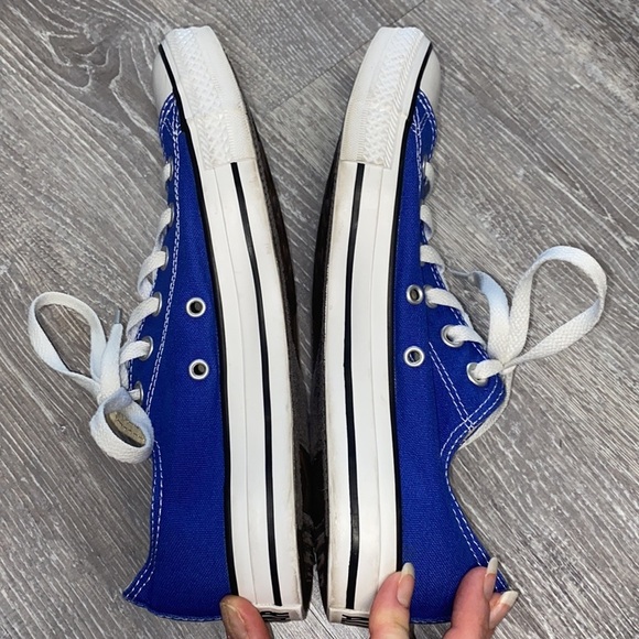 Converse All Star Blue Sneakers Summer Beach Vacation Skater Punk Rock - Picture 7 of 12